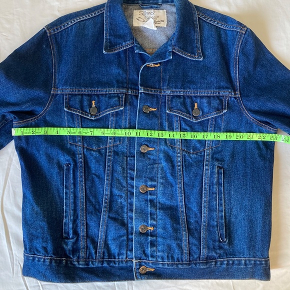 Vintage Silver Spur Western Wear Denim Blue Jean Jacket Men's Size Large - Picture 4 of 9